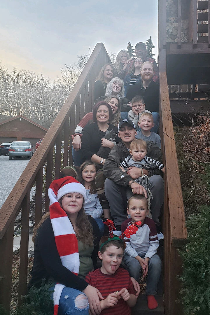Image of Group Photo on Stairs